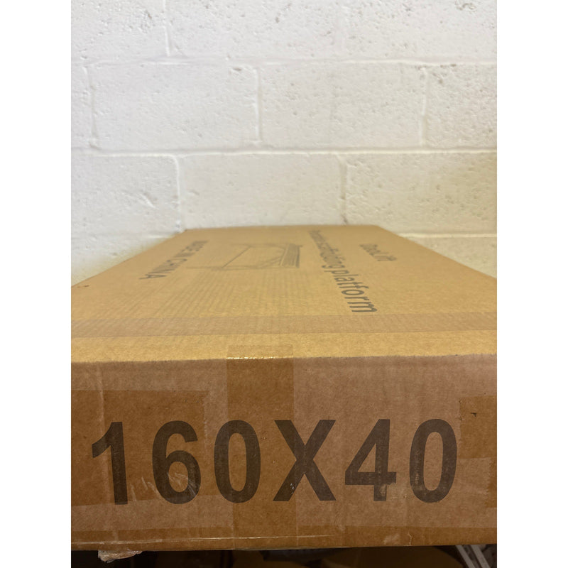 DaoLift 62.99"x14.74" Carbon Steel Scaffolding Platform CAP 660 LBS 32-50" H