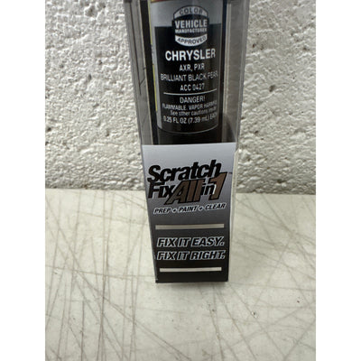 Duplicolor All-in-1 Touch Up Paint Pen, Brilliant Black Pearl CHRYSLER PXR, AXR