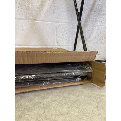 SET-OF-4 TV Tray Tables, Folding TV Dinner Table, Portable TV Tables Black