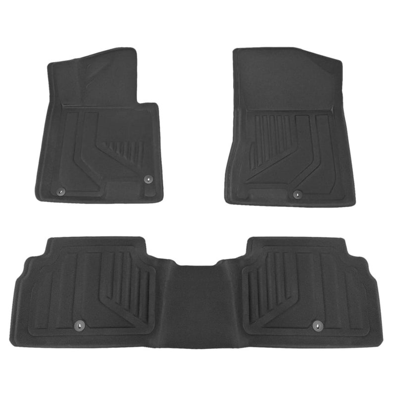 Muslogy Floor Mats All Weather XPE Liners, Black Hyundai Sonata 2024 2025