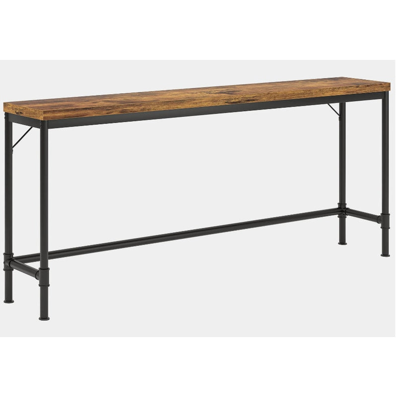 Tribesigns Narrow Console Table 70.9" Extra Long Sofa Table, Industrial Style