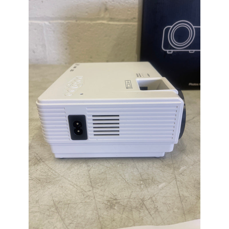 DR.J Professional Mini Projector w Bluetooth 5.2 & Screen 8000L HD 1080P Small