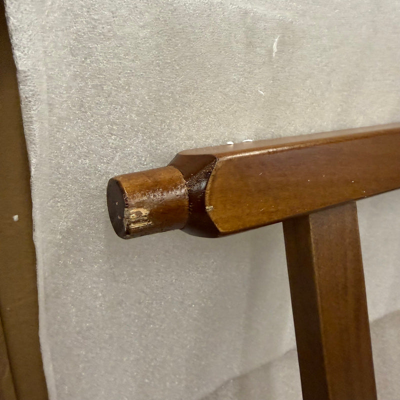 Ktaxon Wooden Rocking Chair with Armrests & High Back for Indoor/Outdoor - Brown