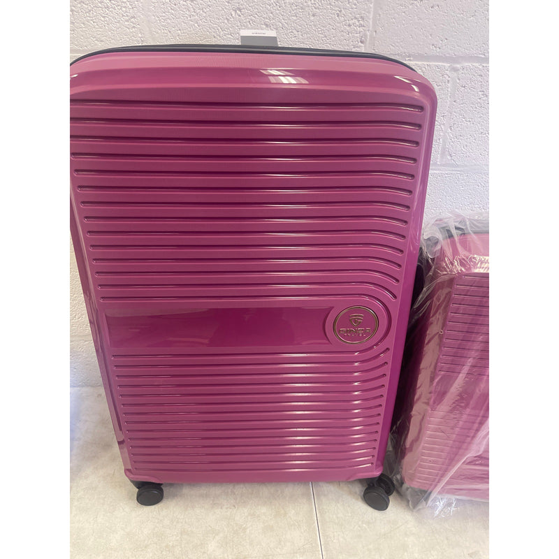 GinzaTravel PP Material Luggage Expandable Hard 20" & 28" Suitcase w 360 Wheels