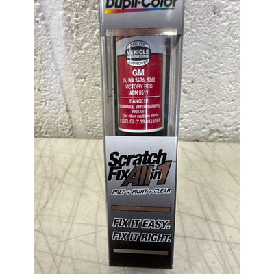 Duplicolor All-in-1 Touch Up Paint Pen Victory Red GM 74 WA5476, 74 WA9260