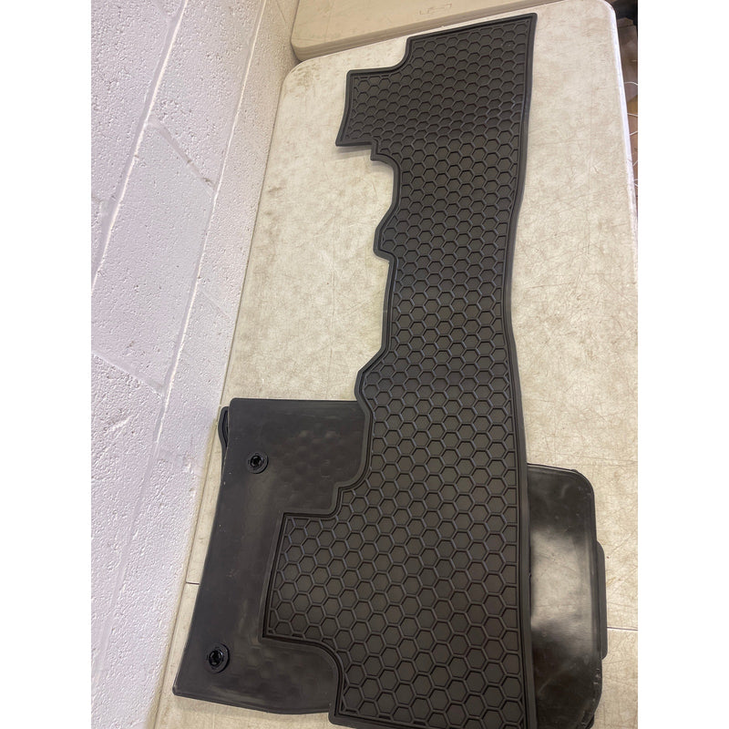 Rubber Car Floor Mats All-Weather Custom Fit for 2016-2024 Dodge Durango 2-Row