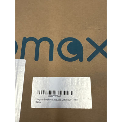 Sleepmax Extra Firm Mattress Topper Full Size 3" - Firm Memory Foam Mattress Pad