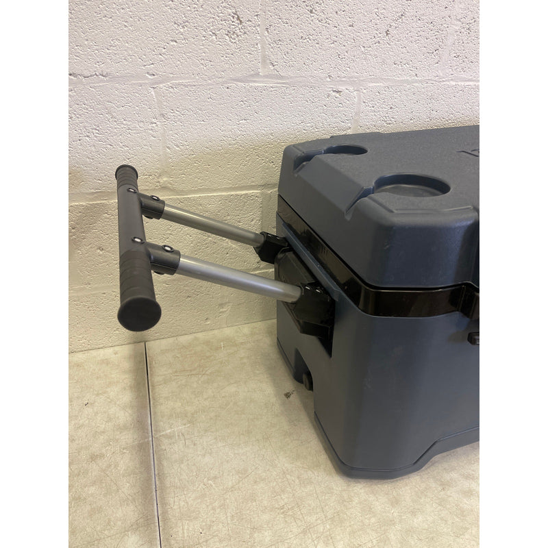 Igloo 75 Quart Rugged Blue Performance Cooler with Wheels Bottle Opener Handles