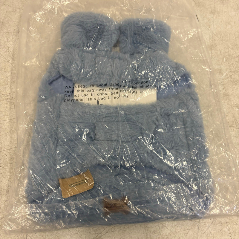 Koolaburra by UGG Pet Melly Vest Dog, Super Soft, 12-13" Collar, Blue - Small