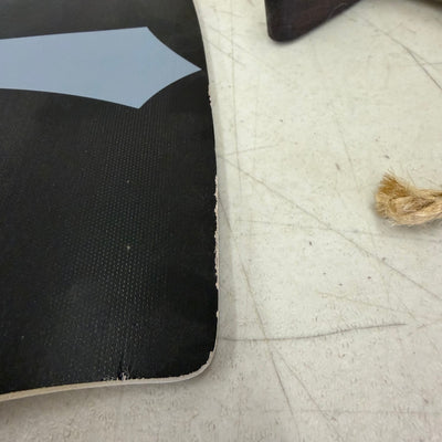 Knights Templar Style Wooden Sword & Shield Set, Lightweight & Durable - Black