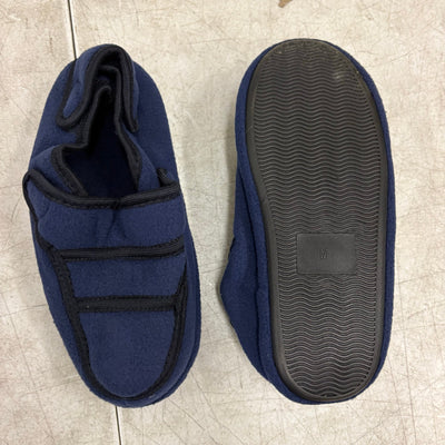 LOT-OF-24 Men's Adjustable Strap Slippers MEDIUM, Memory Foam, Rubber Bottom