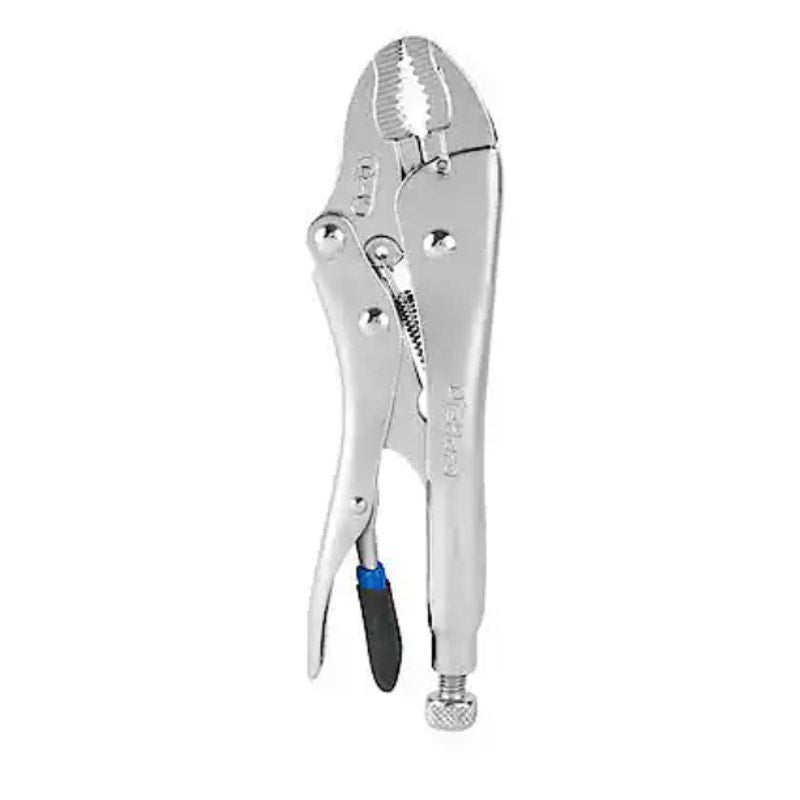 DieHard Curved Jaw Locking Pliers 7", Knob to Adjust Pressure, Resists Corrosion