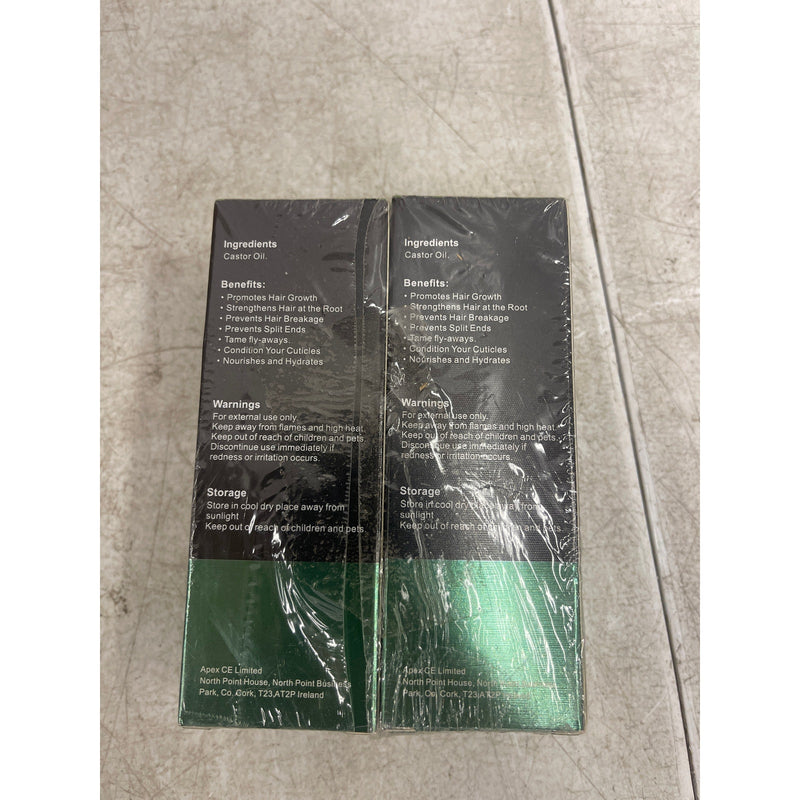 2-Pack Aliver Jamaican Black Castor Oil Hair Growth & Skin Conditioning 2oz Each