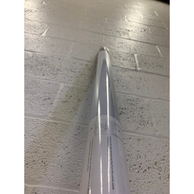 UNKNOWN DIMENSIONS BHF Best-Home-Fashion Sun Control Static Window Film, WHITE