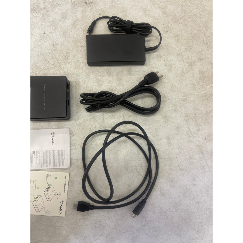 Belkin USB-C Docking Station USB Hub Dual 4k Computer Monitor Display Dual HDMI