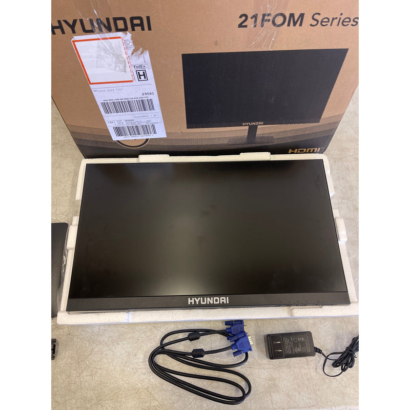 HYUNDAI  21.5" Monitor FHD 1920 x 1080 75 Hz Monitors LED Flat Panel 16:9 Ratio