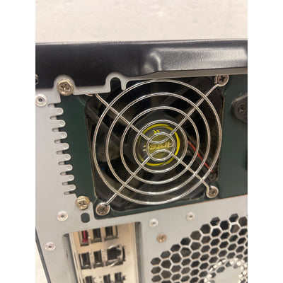 FOR PARTS ONLY LAM Computer Tower with Disc Drive Headphone Jack USB Ports