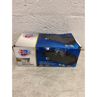 Carquest Premium Gold Brake Pads w Hardware, Ceramic, Quiet, Front - GNAD1258