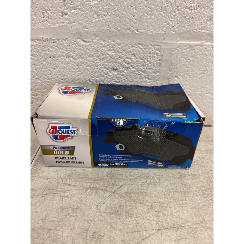 Carquest Premium Gold Brake Pads w Hardware, Ceramic, Quiet, Front - GNAD1258