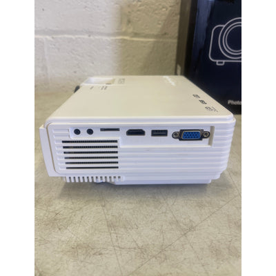 DR.J Professional Mini Projector with Screen Bluetooth 5.2 8000L HD 1080P Large
