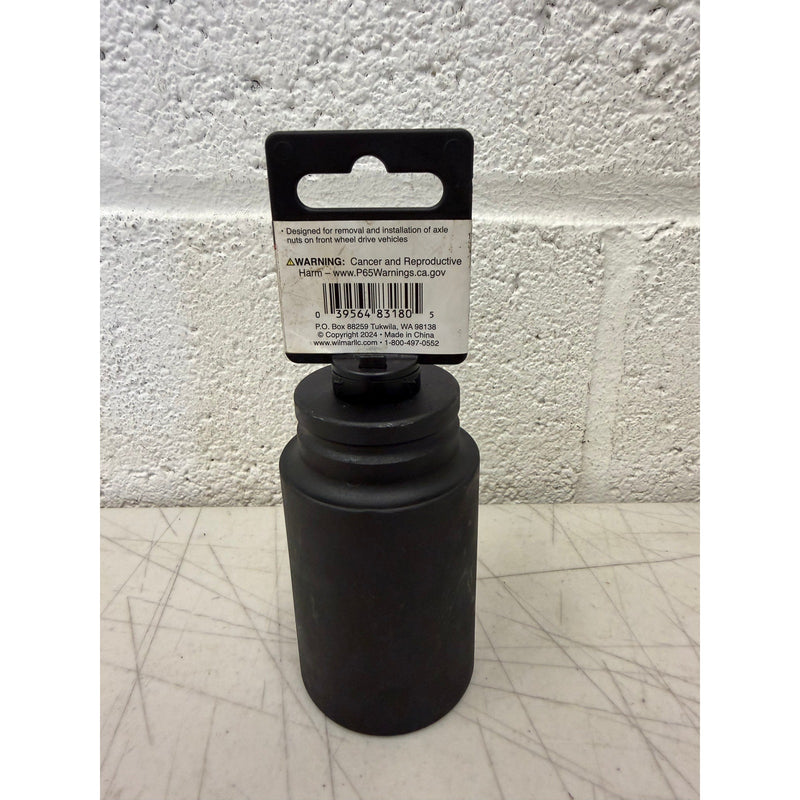 Performance Tool Heavy Duty 36mm 12 Point Axle Nut Socket Chrome Alloy Steel