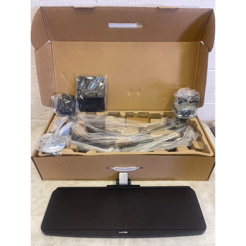 Brazo de soporte para computadora portátil Loctek Standing Mount, para estación de trabajo de pie o sentado, de 10" a 30" S2M