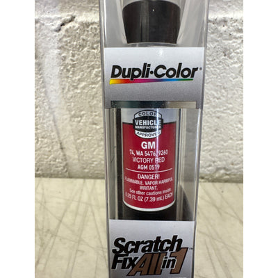 Duplicolor All-in-1 Touch Up Paint Pen Victory Red GM 74 WA5476, 74 WA9260