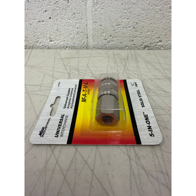 Milton S-743 5 In ONE Universal Quick-Connect Coupler, 1/4" FNPT M-A-T-V-L Style