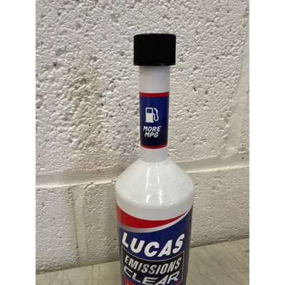 Lucas Oil, Emissions Clear Fuel & Exhaust Cleaner 1 Quart Treats 20 Gallons
