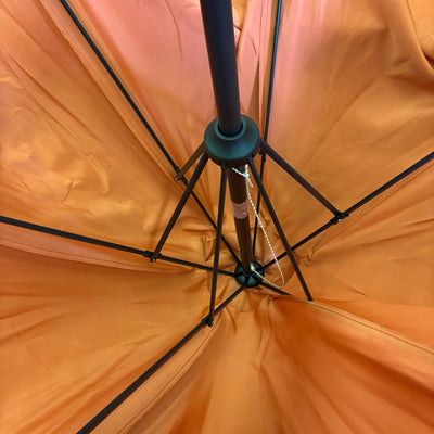 9' Market Umbrella with Tilt Waterproof Patio Umbrella, Crank Up & Down - Orange