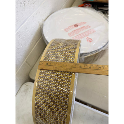 Leading Lightning 22in Woven Rattan Linen Hanging Light Fixture, Mount Ceiling