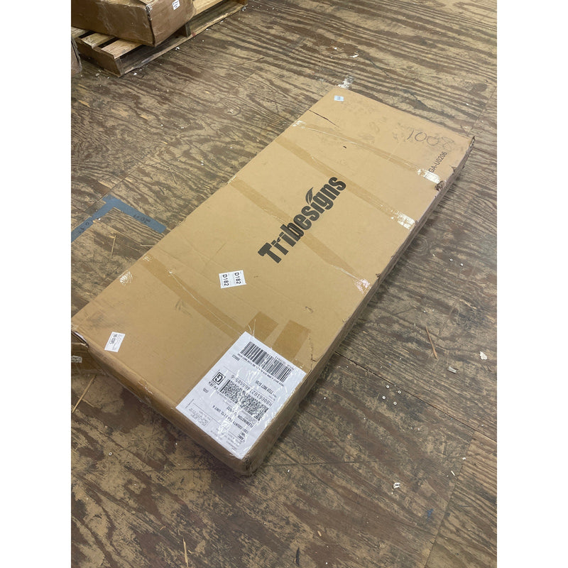 Tribesigns Heavy-Duty Computer Desk 55" Study Desk Writing Table White READ