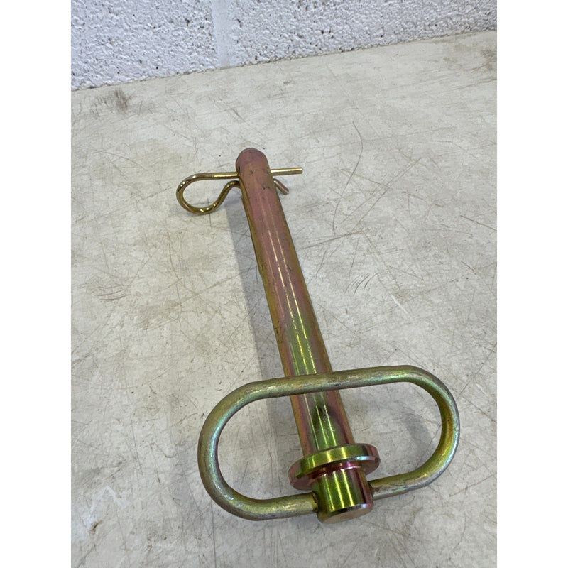 Forney Hitch Pin - 3/4in x 6-1/4in - Yellow Zinc Hitch Pin, Trailer, Car, Auto