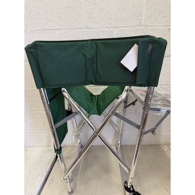 Oniva Picnic Time Fordable Sports Chair with Side Table & Cup Holders, Green