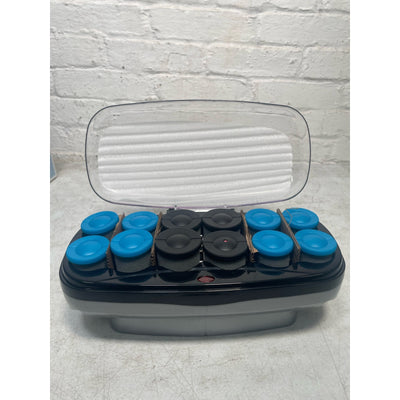 Conair Ceramic 1 1/2-inch + 1 3/4-inch Hot Rollers, Wire Pins Included, 12 Clips