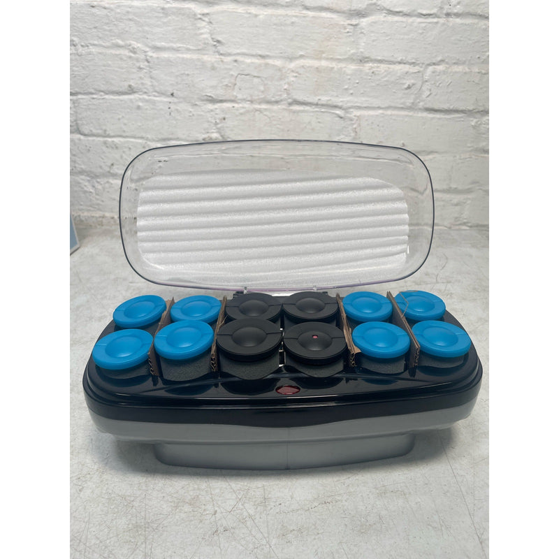 Conair Ceramic 1 1/2-inch + 1 3/4-inch Hot Rollers, Wire Pins Included, 12 Clips