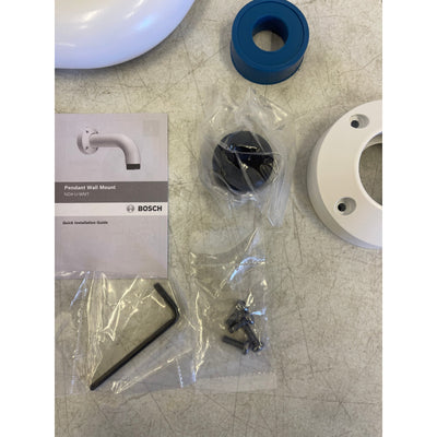 Bosch Pendant Wall Mount Bracket Corrosion Resistant - White NDA-U-WMT