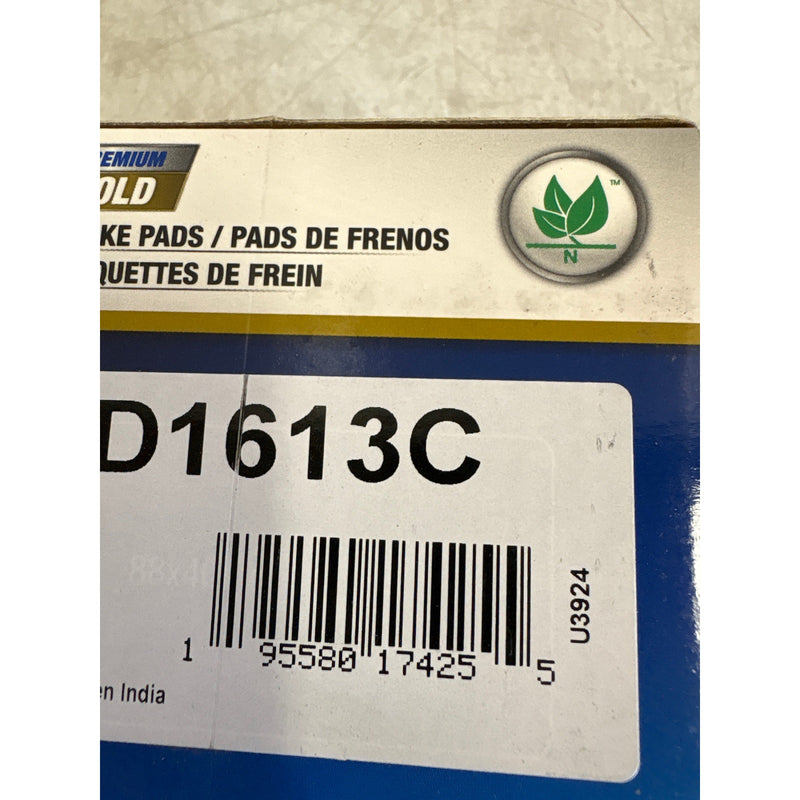 Carquest Premium Gold Brake Pads Ceramic, BMW 2012-28 Rear - GNAD1613C