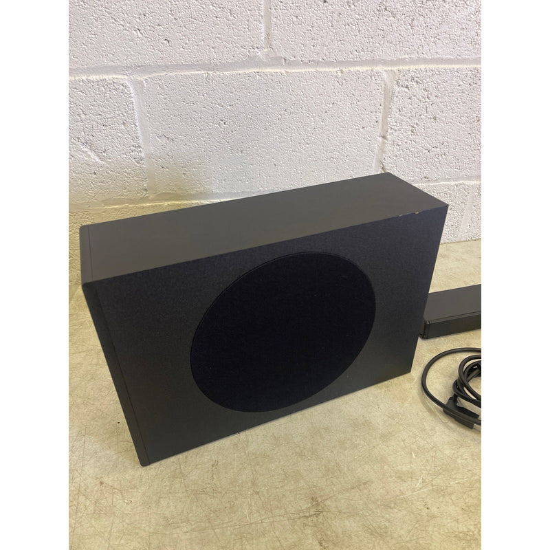 Onn. 5.1 36" Ultra-Slim Surround Soundbar System Subwoofer & Satellite Speakers