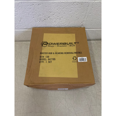 Powerbuilt Tools Master Hub and Bearing Removal and Installation Kit - 647795