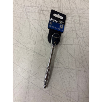 DieHard 1/4" Drive Long Handle Ratchet, 90 Tooth, 6" Long Hand Tool - DHP55136