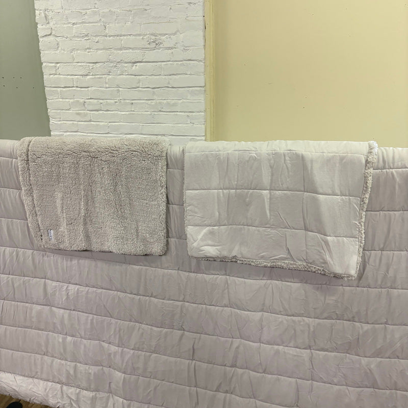 Koolaburra by UGG Queen Comforter Set, 2 Pillow Shams, Dual Sided, Beige