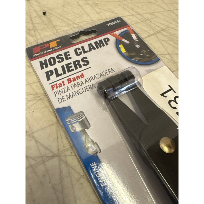 Performance Tool Locking Ratchet Hose Clamp Pliers for Tight Spaces - W80654