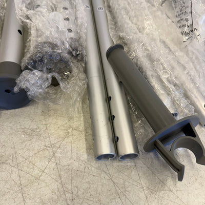 HOMLAND Adjustable Raised Toilet Seat with Handles, Seat Riser, 400lbs