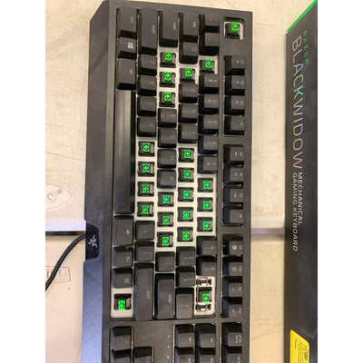 Razer BlackWidow Wired Mechanical Gaming Keyboard for PC, Wired, Missing Keys