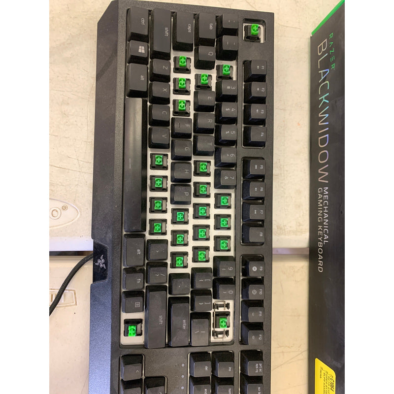 Razer BlackWidow Wired Mechanical Gaming Keyboard for PC, Wired, Missing Keys