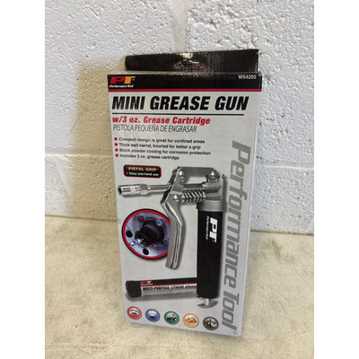 Performance Tool Mini Pistol Grip Grease Guns, 1/8" NPT Automotive Tools W54205