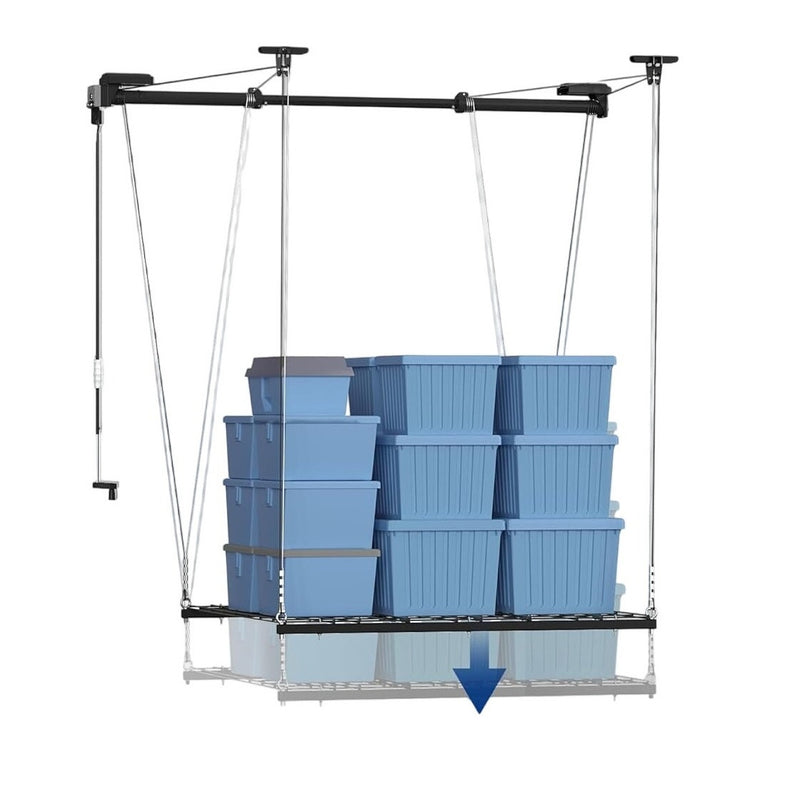 FLEXIMOUNTS Garage Lifting Storage Rack, 4x4&
