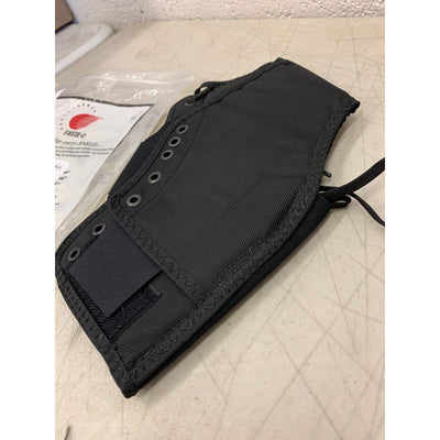 Swede-O Ankle Lok Support with Knit Tongue, Large Ankle Brace Black, Sprain