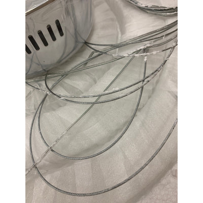 UNITARY Modern LED Acrylic Pendant Lighting With 3 Rings Max 33W Chrome Finish